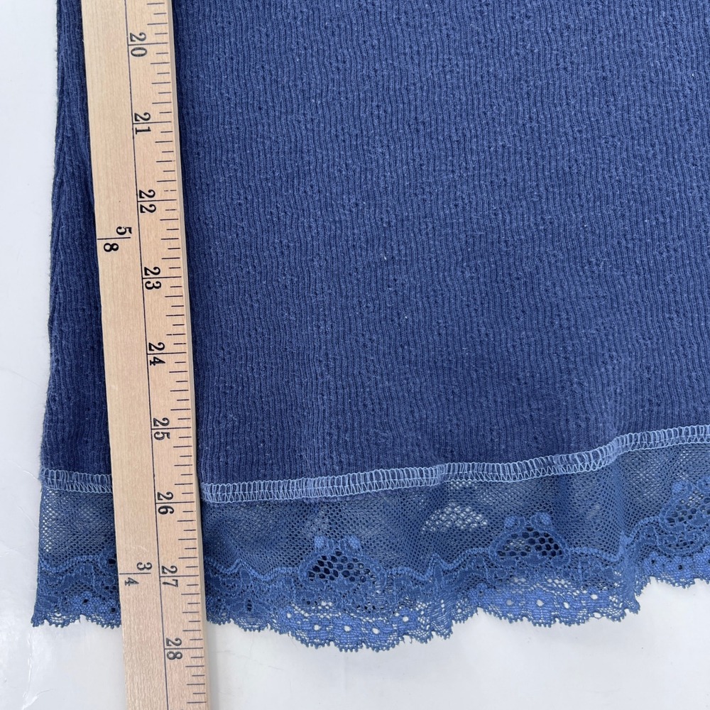 Y2K Abercrombie & Fitch babydoll lace trim camisole tank top Elena Gilbert Large - Picture 6 of 9